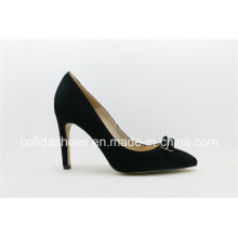 Updated Suede Lady Leather High Heel Fashion Shoes